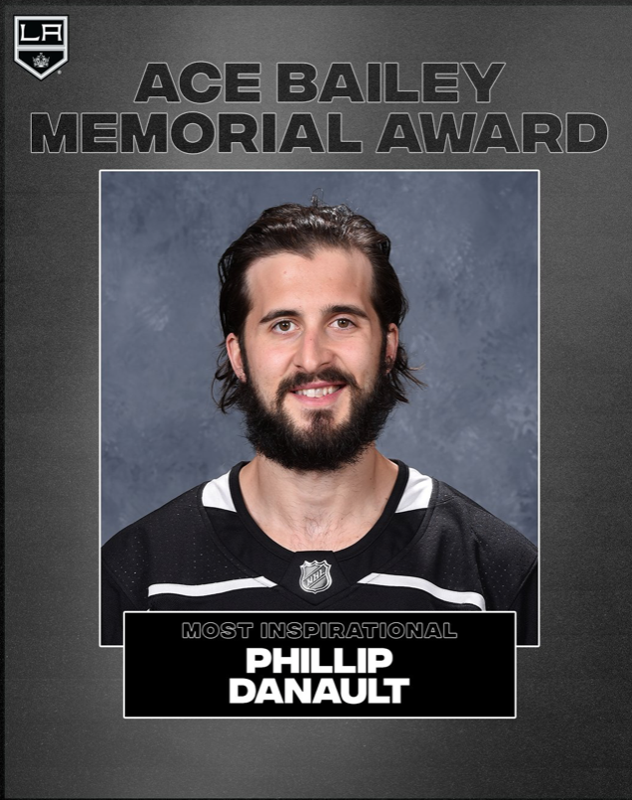 Phil Danault remporte 3 TROPHÉES!!!!