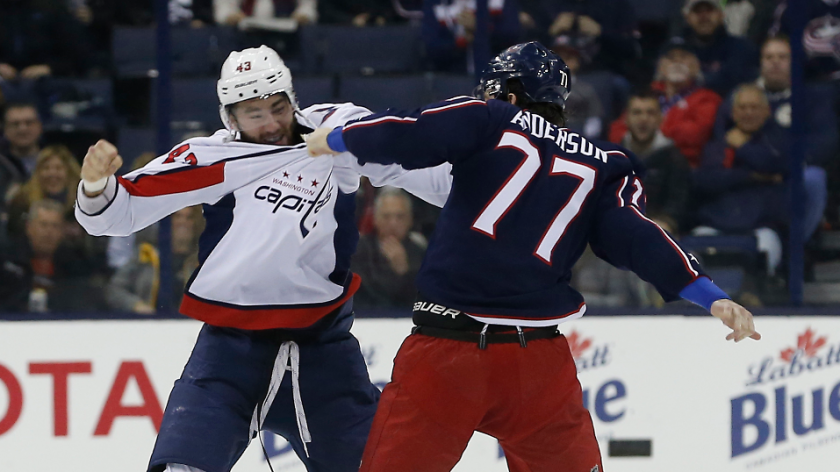 Vidéo: HAHA!!! Les préliminaires du combat Josh Anderson vs Tom Wilson