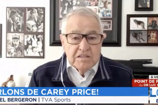 Vidéo: Michel Bergeron n'aime vraiment pas que Carey Price aille voir sa famille à chaque pause publicitaire...