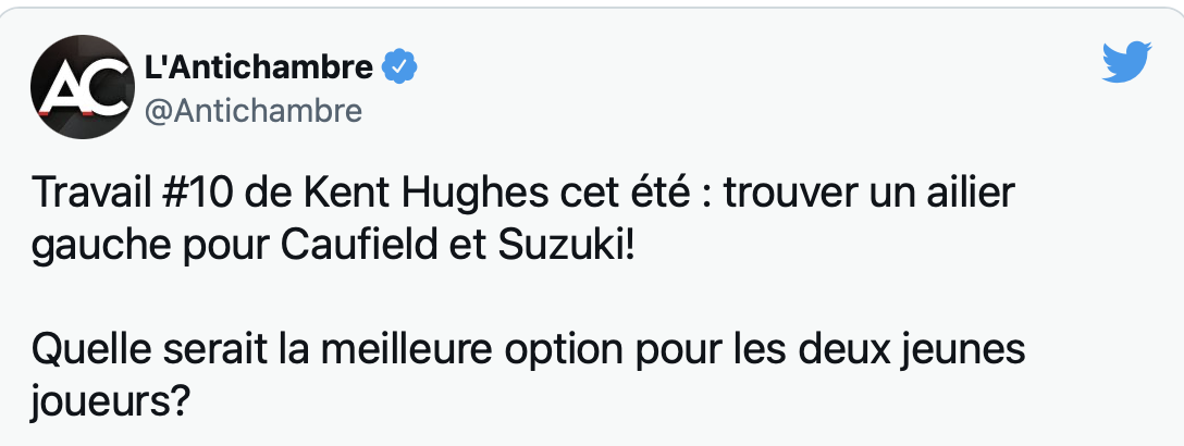 David Perron à Montréal: Pourquoi personne n'utilise l'info de Mario Langlois...