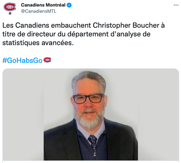 ENFIN!! Le Canadien se met au goût du jour!!