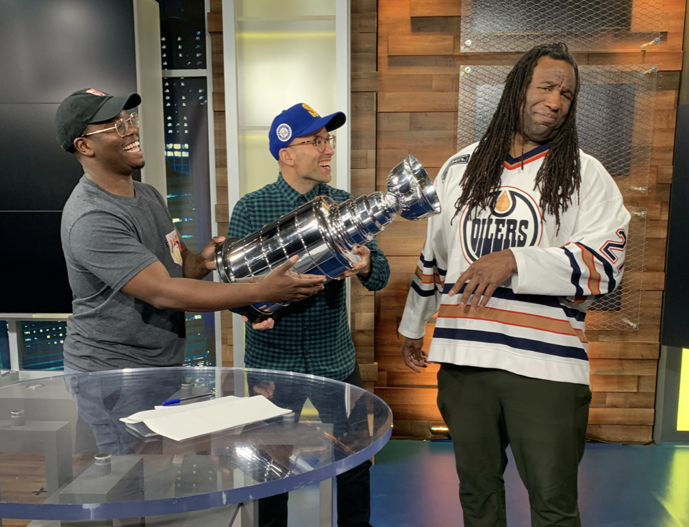 Étrange de voir Georges Laraque de retour à TVA Sports...