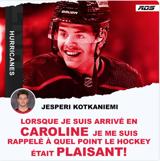 Jesperi Kotkaniemi vs Rob Brind'Amour: la CHICANE de la HONTE...