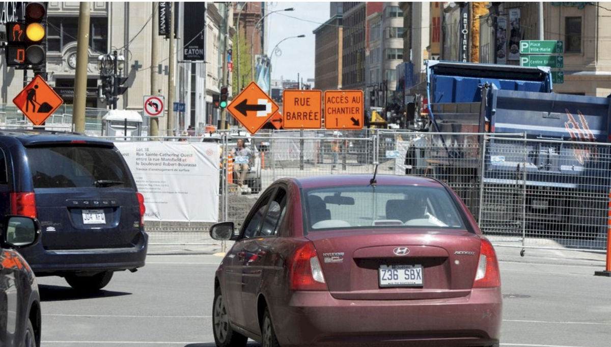 Les CHANTIERS de CONSTRUCTION à Montréal...Kent Hughes doit CAPOTER...