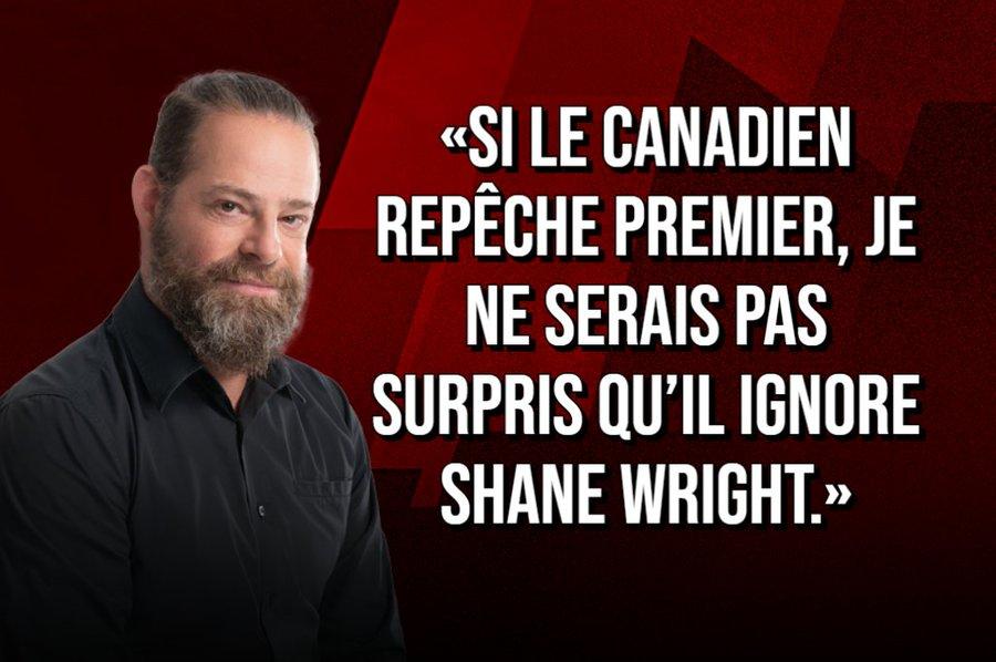 Mathias Brunet CRACHE sur Shane Wright...et devrait aller se COUCHER...