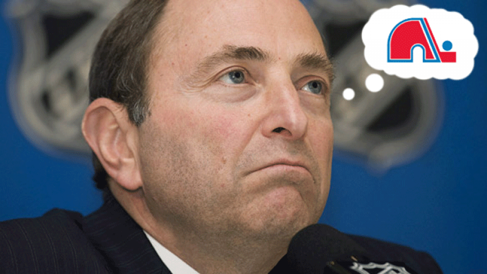 Retour des Nordiques: la promesse de Gary Bettman...