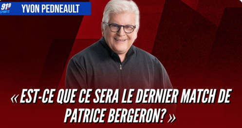 Selon les infos d'Yvon Pedneault....