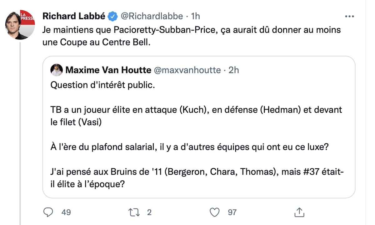 Si Max Pacioretty et PK Subban ne s'étaient pas DÉTESTÉ la FACE...