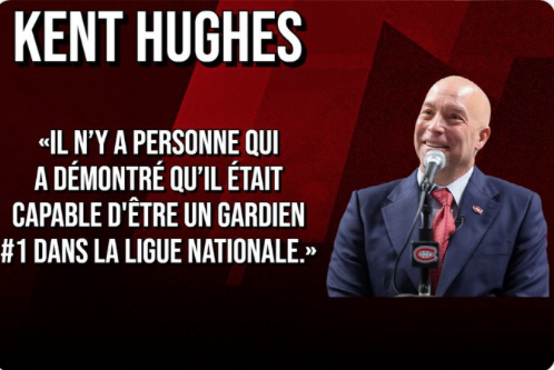 Un autre indice que Kent Hughes va tout faire pour signer Ville Husso...