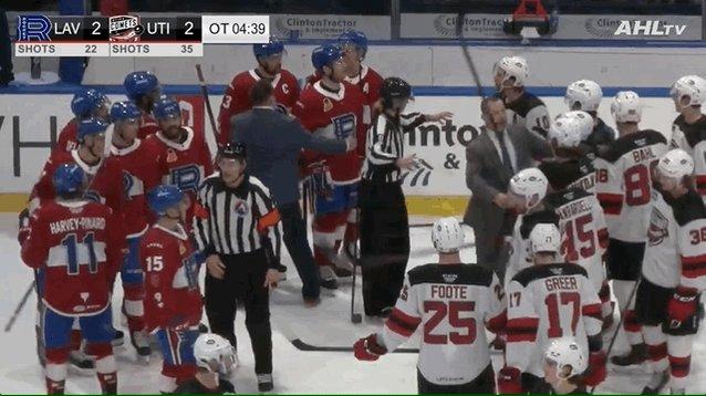 Vidéo: Joel Hofer l'instigateur de la mêlée générale!!!