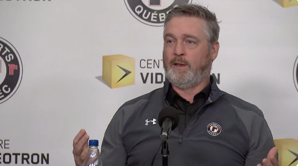 Vidéo: Patrick Roy CINGLANT en conférence de presse...OUCH...