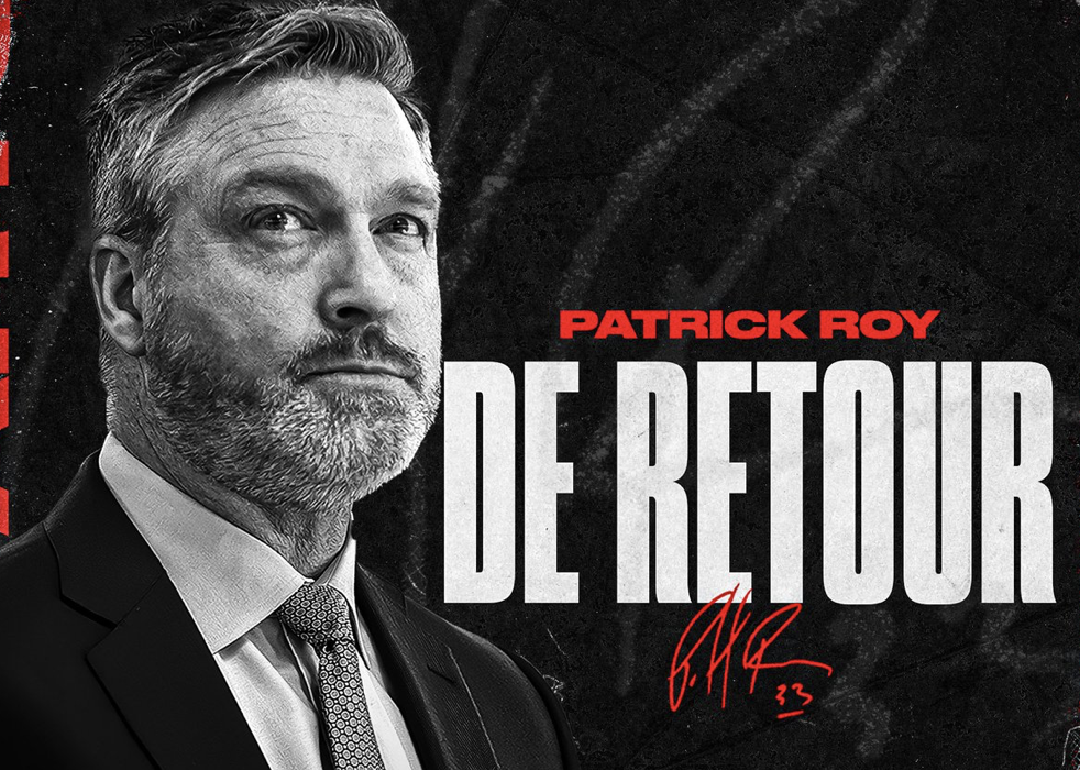 Le BOUCHE-TROU de Patrick Roy...