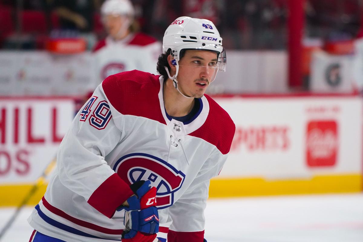 C'est CHIEN pour Brendan Gallagher...Rafaël Harvey-Pinard....