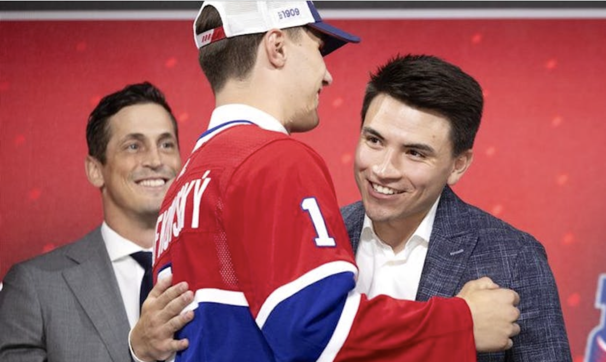 Nick Suzuki ne NIAISE PAS...il veut Juraj Slafkovsky sur son trio...