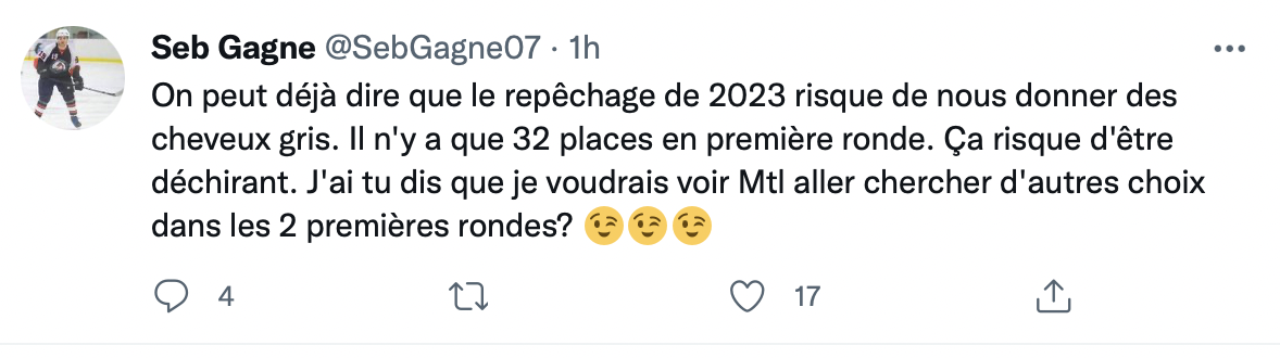 Objectif 2e ronde pour Kent Hughes en 2023...