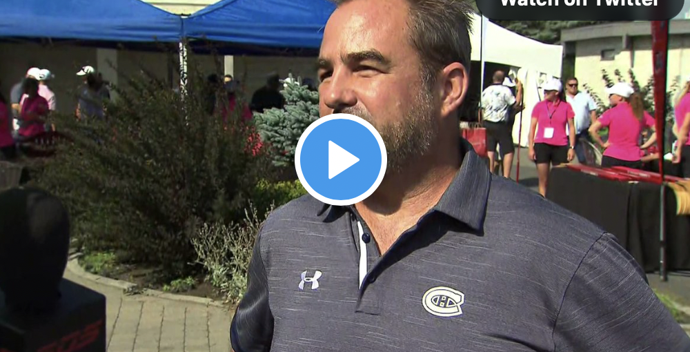 Vidéo: Geoff Molson allait dire le MOT...RECONSTRUCTION...HAHA!!