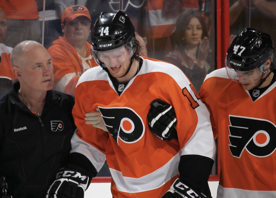 BOMBE À PHILADELPHIE ... SEAN COUTURIER pourrait RATER toute la saison