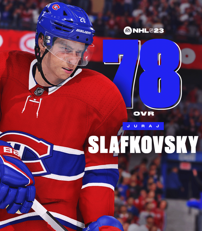 EA SPORTS ne sait pas faire la différence entre Mesar et Slafkovsky