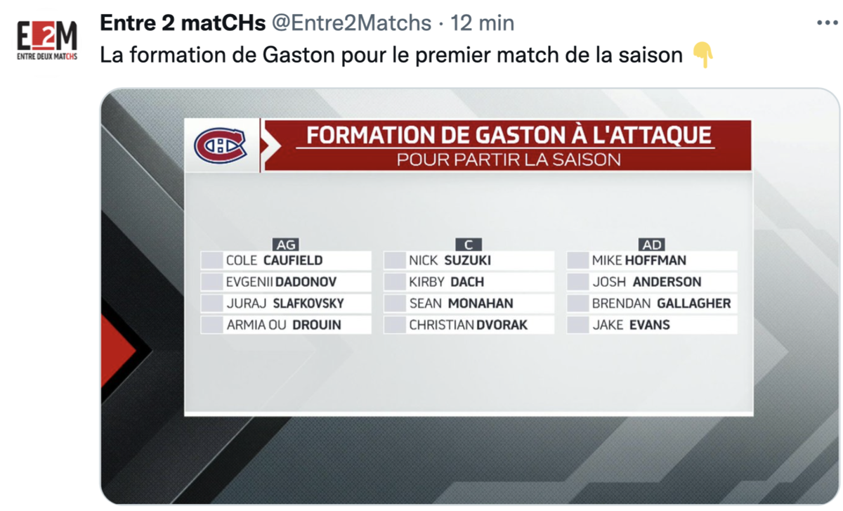 Gaston Therrien ne croit plus en JONATHAN DROUIN