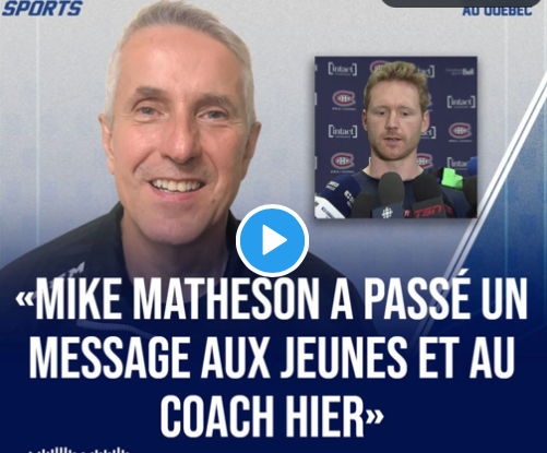 Les médias de Pittsburgh rient de notre EXCITATION pour Mike Matheson....