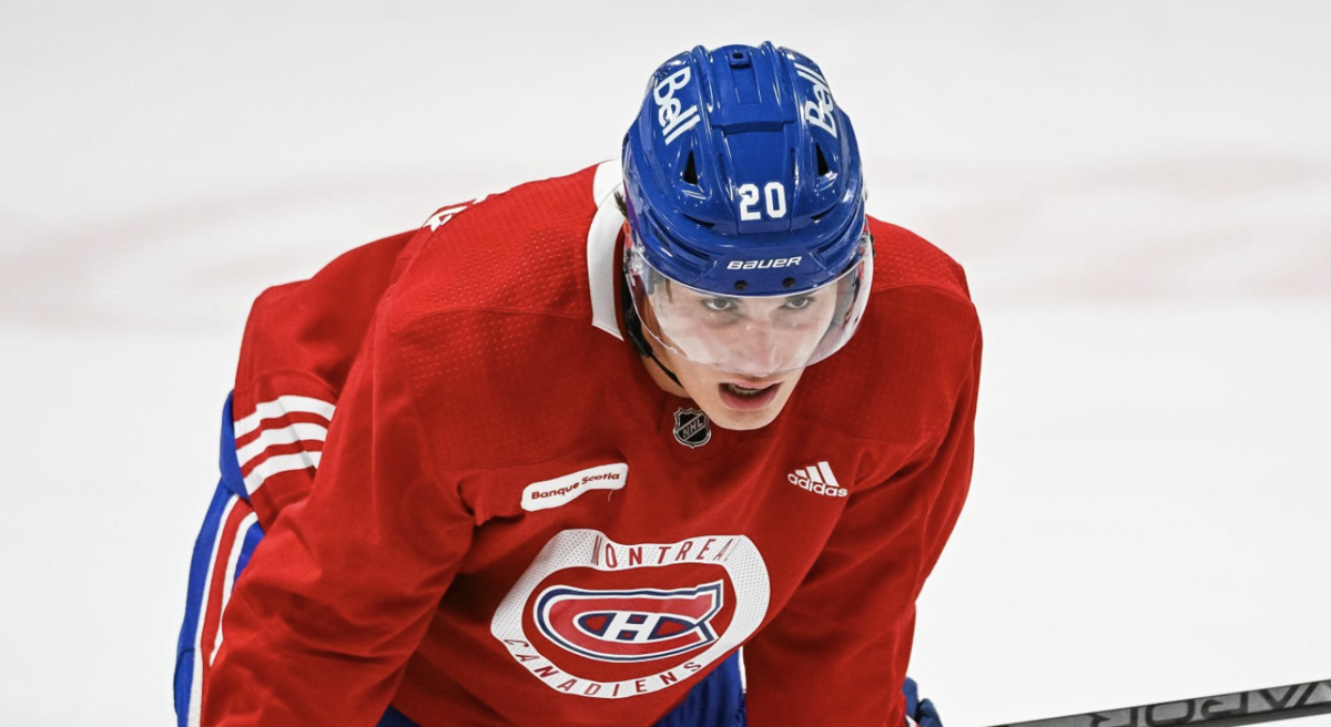 Les NHLers au CAMP ont de la misère à suivre  SLAFKOVSKY