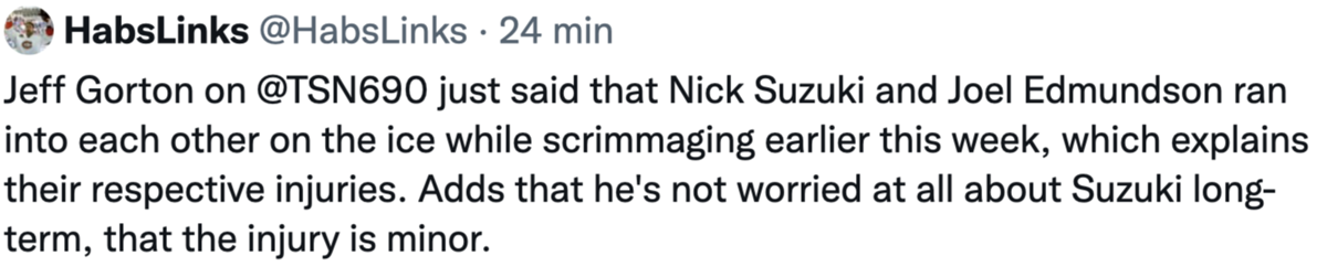 Nick Suzuki et Joel Edmundson se sont rentrés dedans