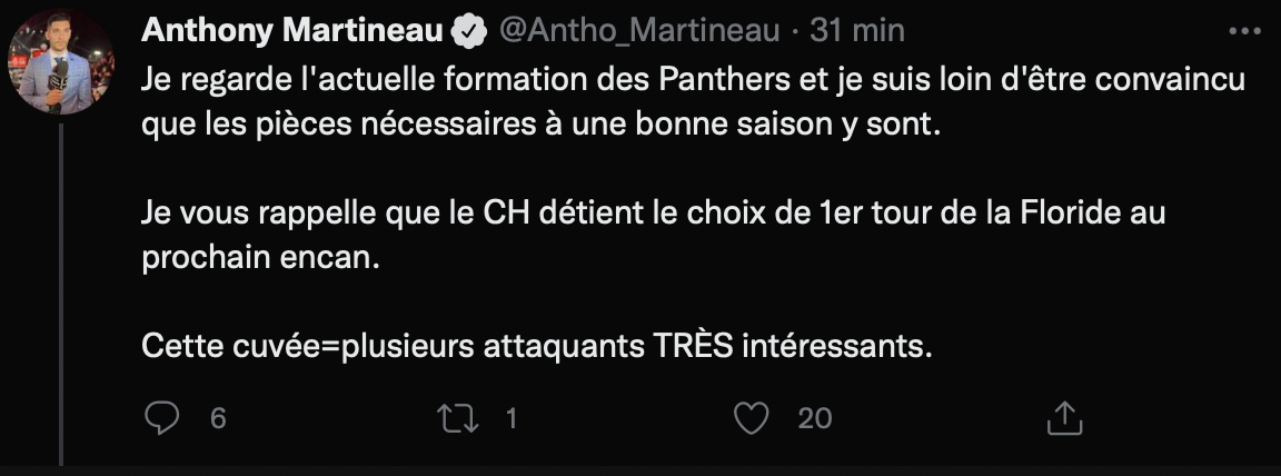 TVA Sports: Connor Bédard va débarquer à Montréal VIA la Floride...et sa DÉFENSIVE la PLUS LENTE de la LNH...