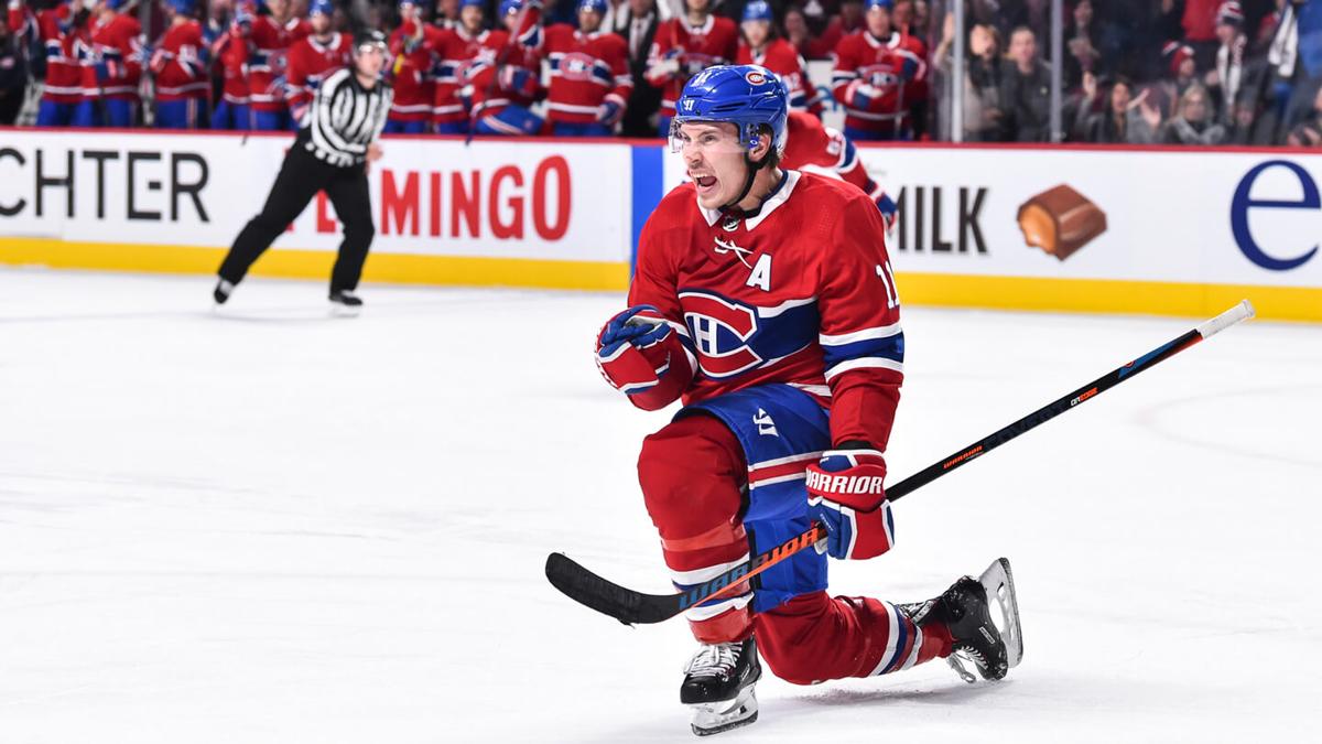 TVA Sports place Brendan Gallagher sur le 4e trio!!!!