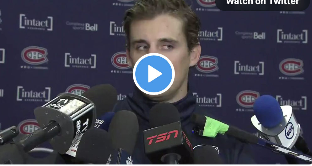 Vidéo: Chris Wideman dormait sur le SOFA de Cole Caufield!!!!