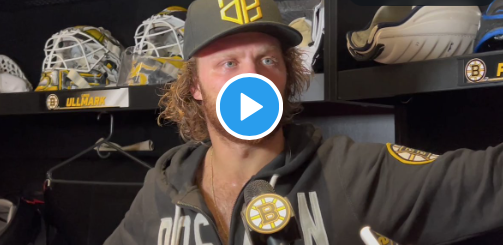 Vidéo: David Pastrnak dément les rumeurs...Montréal...