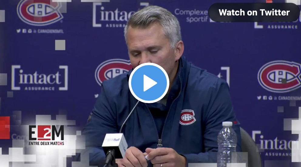 VIDEO: Martin St-Louis a fait un Michel Therrien de lui