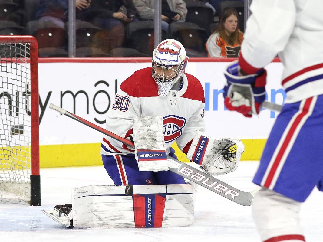 Cayden Primeau est un comme un CHAR l'hiver... Pas facile de démarrer!!