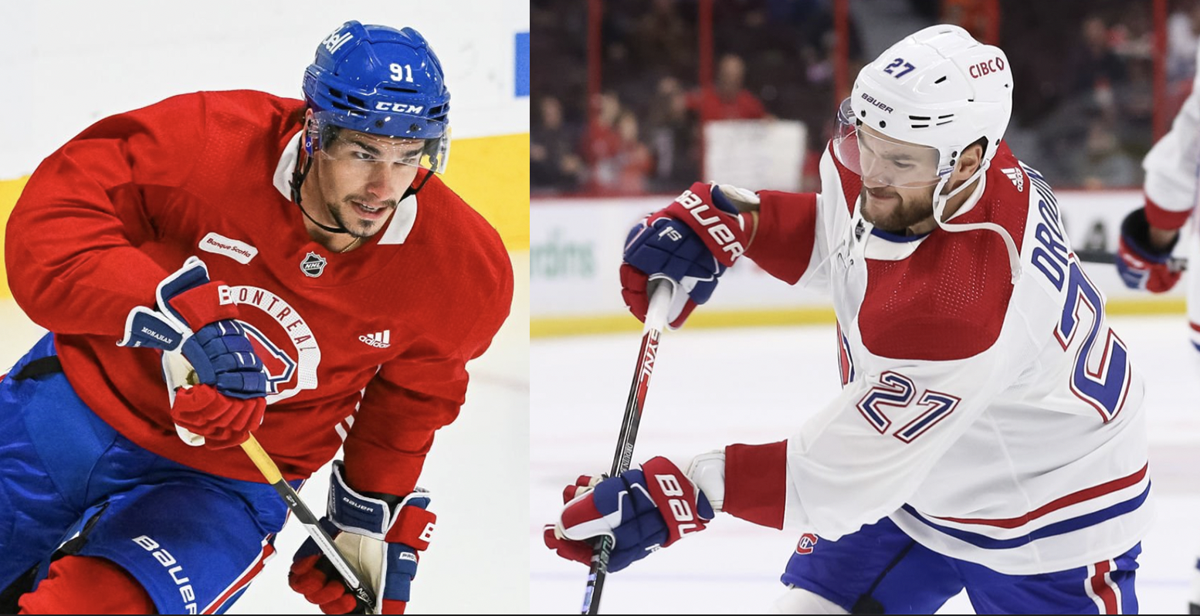 Drouin et Monahan va être le DUO le plus lent ce soir