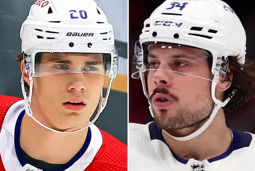 Juraj Slafkovsky a été BAVEUX envers Auston Matthews...