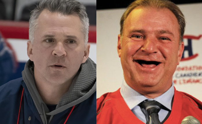 Michel Therrien parle à Martin St-Louis comme s'il était un kid...