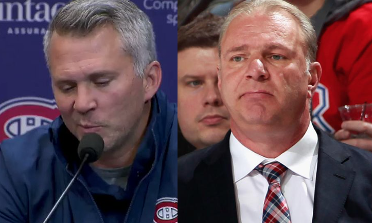 Michel Therrien parle dans le dos de Martin St-Louis à TVA Sports....