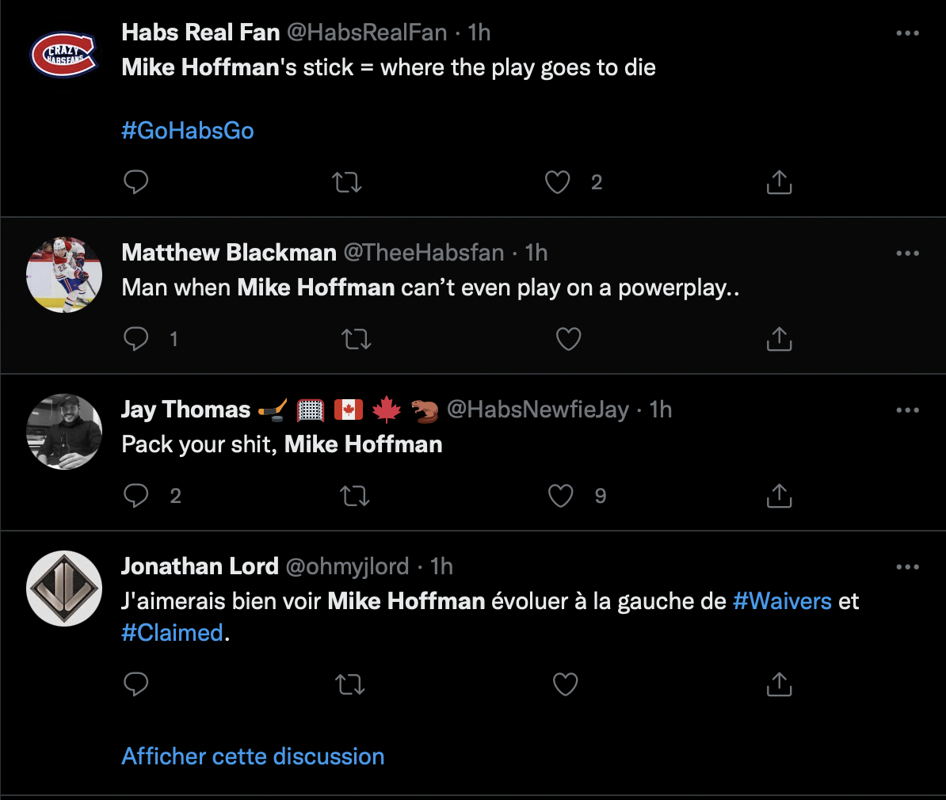 Mike Hoffman la nuisance... Direction ballotage!!!