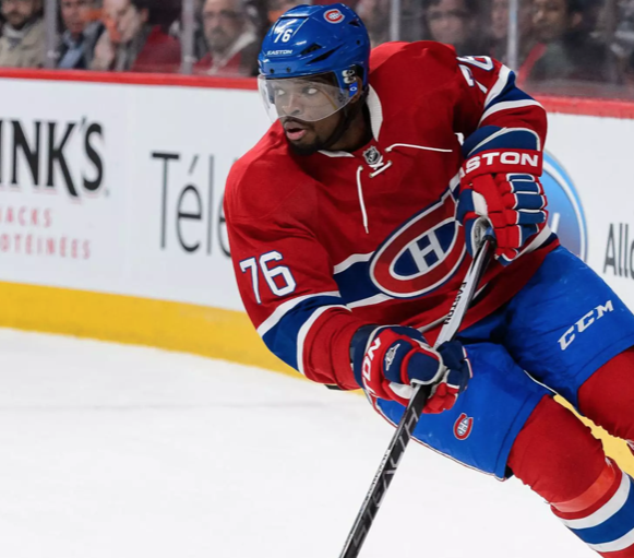 PK Subban....avec un salaire de 850 000$!!!!!