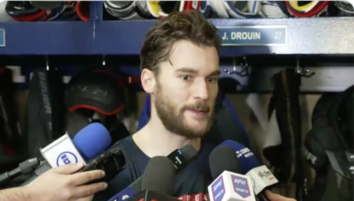 Vidéo: Jonathan Drouin est BLANC comme un DRAP....sortez-le de Montréal au plus CR...