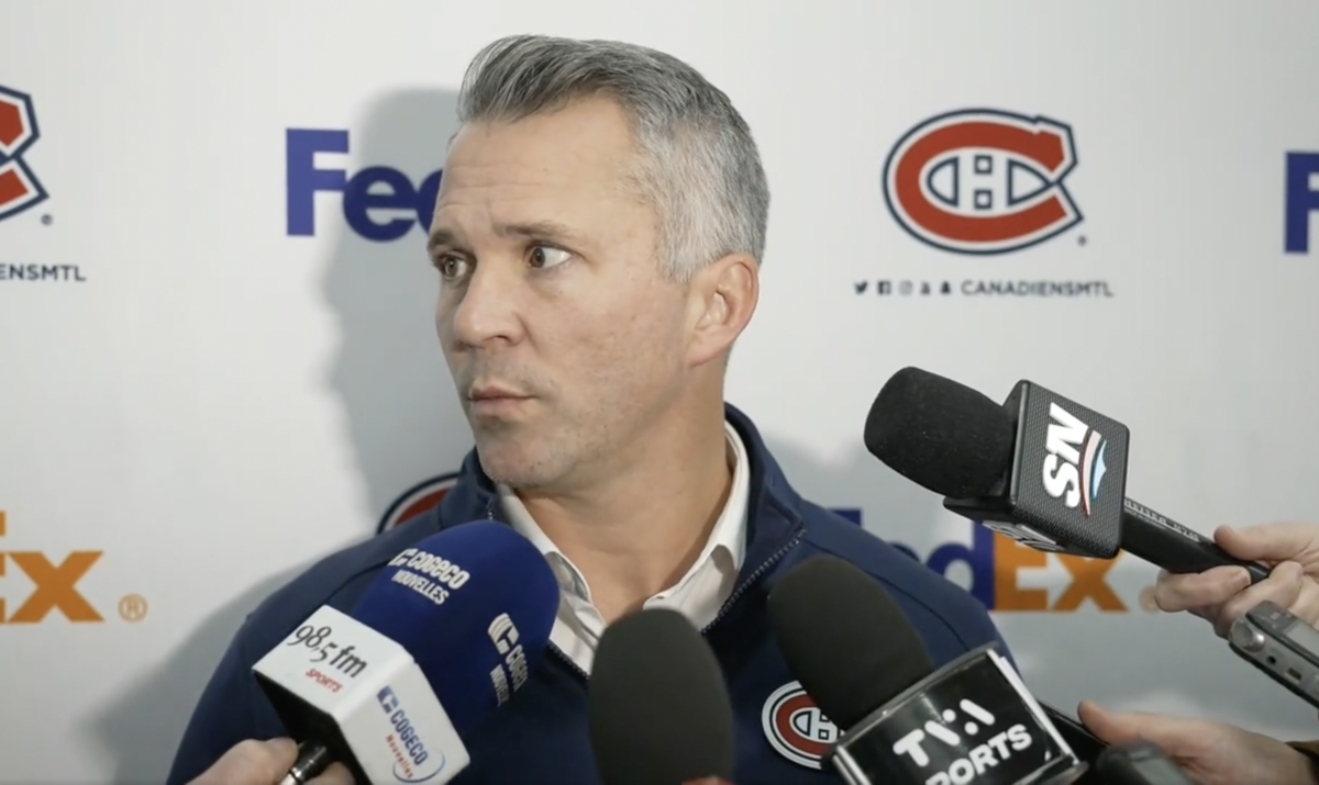 VIDEO: Martin St-Louis n'aime pas la FACE à MARTIN McGUIRE