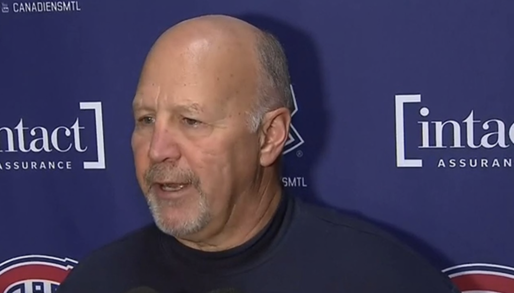 Claude Julien a été APERÇU à Ottawa pour le match des Sénateurs contre les Sabres...