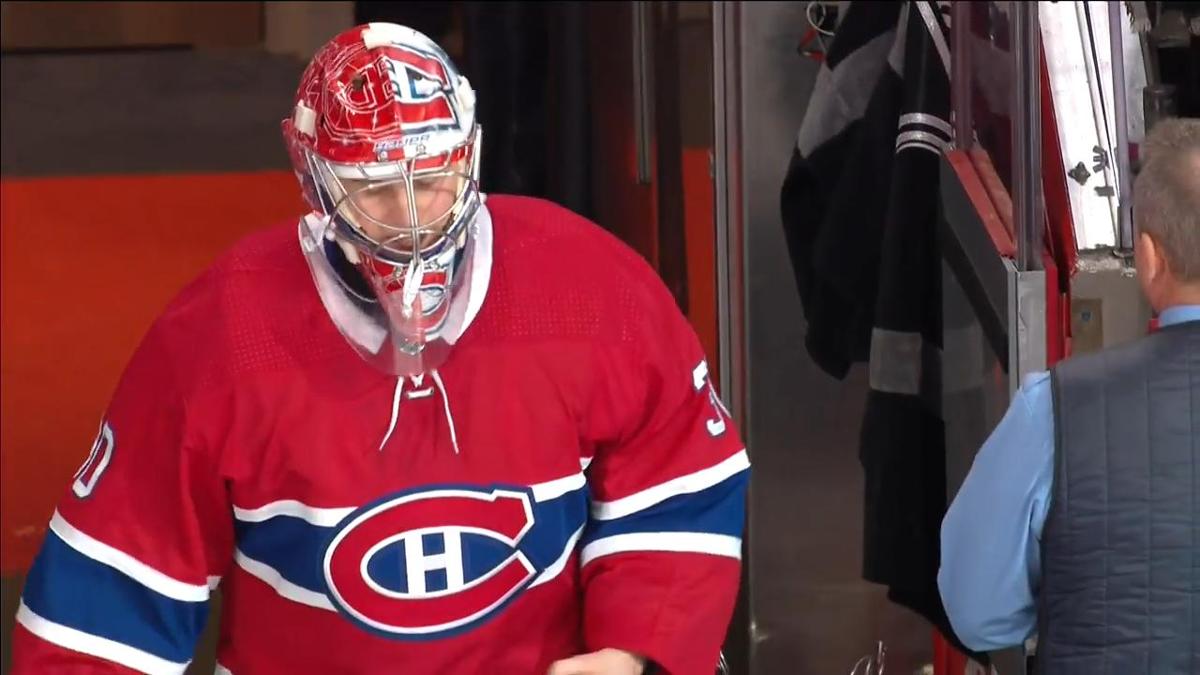 OUCH!! Le ciel tombe sur la tête de Cayden Primeau!!