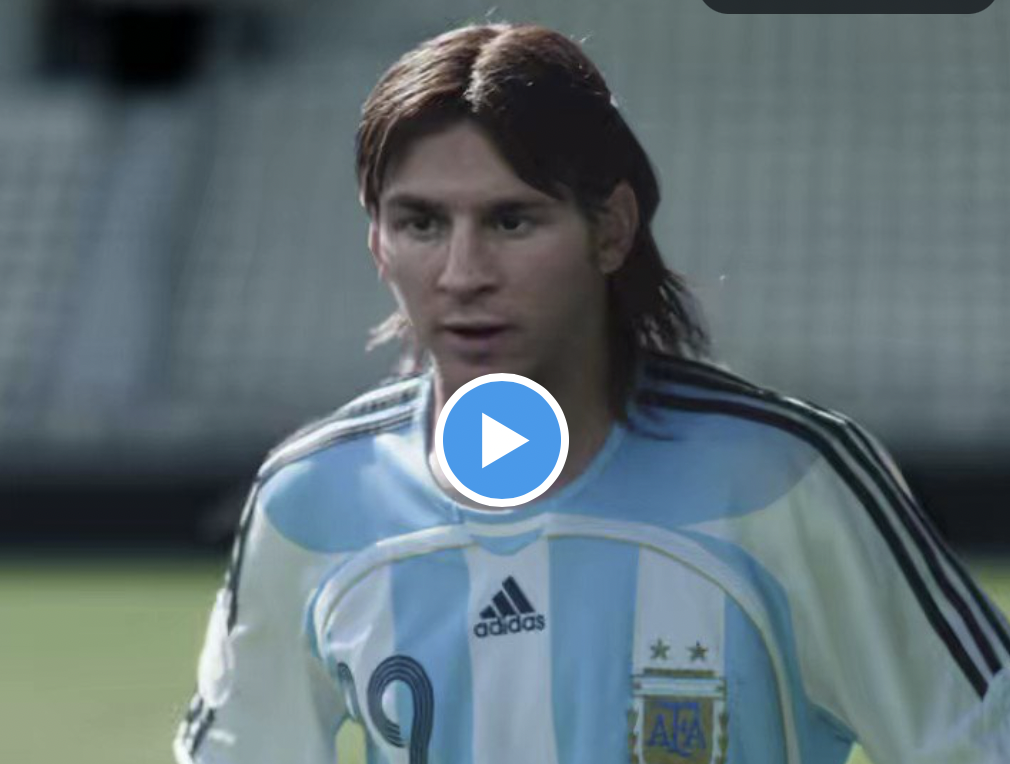 Vidéo:  Lionel Messi...et la PUB de l'ANNÉE...