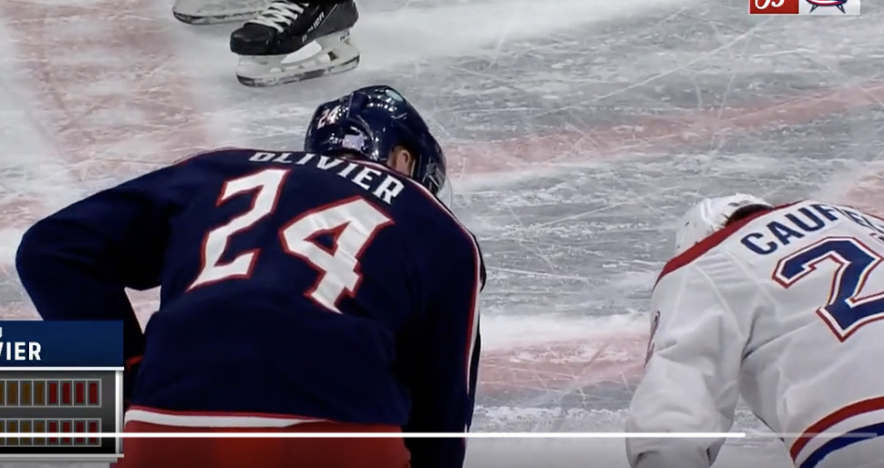 VIDEO: Mathieu Olivier a passé son message à COLE CAUFIELD