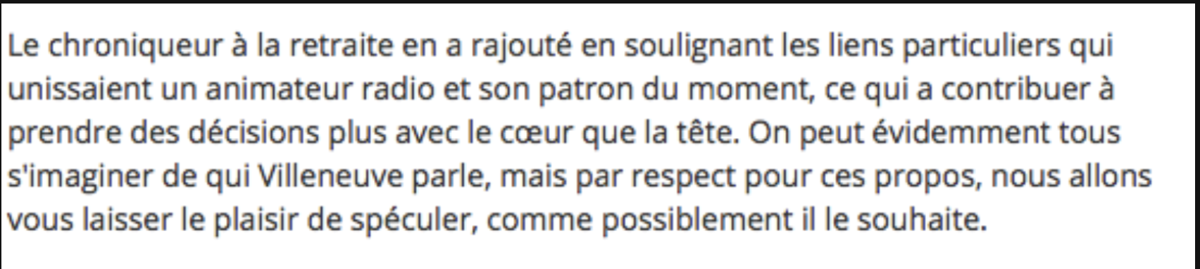 Jean-Charles Lajoie RÉPLIQUE à Michel Villeneuve: la GUERRE fait RAGE...