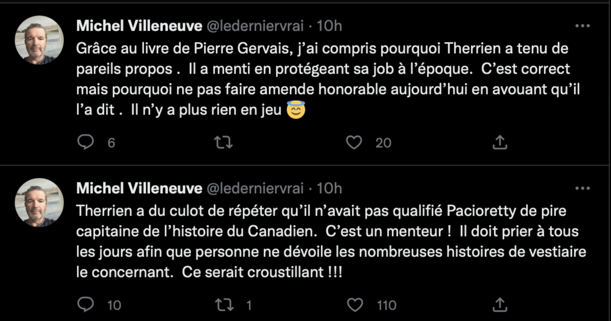 Jean-Charles Lajoie RÉPLIQUE à Michel Villeneuve: la GUERRE fait RAGE...