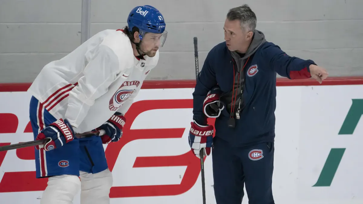 On est rendu à un POINT de NON-RETOUR entre Martin St-Louis et Josh Anderson....