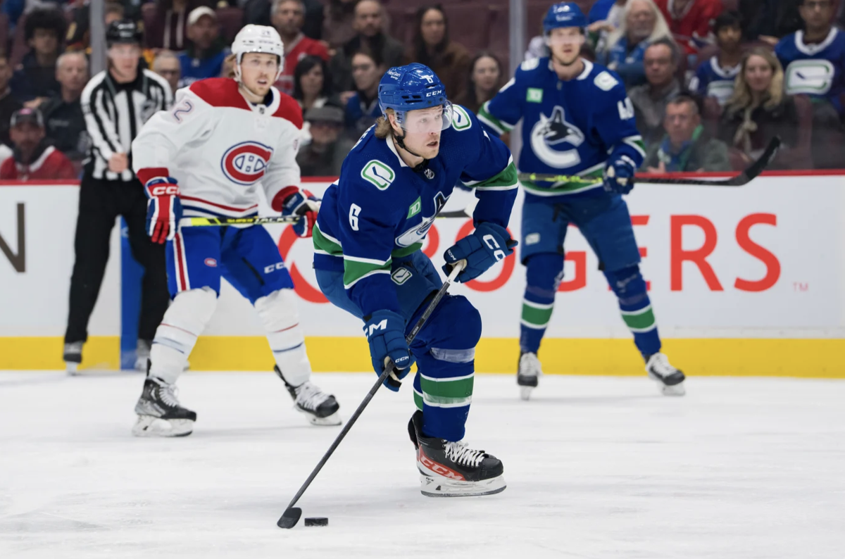 Selon the Hockey News...Brock Boeser à Montréal...