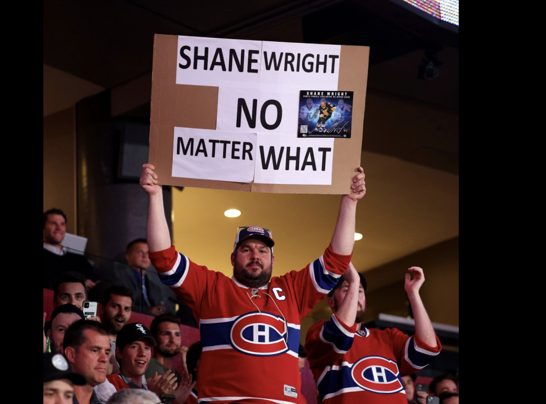 Un autre MALAISE signé Shane Wright...