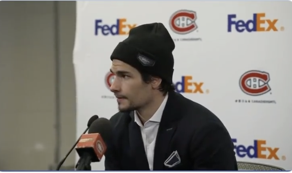 Vidéo: Au bord des LARMES...Sean Monahan...